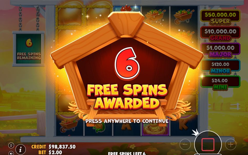 Ladhjulet ovanför rullarna som prishjul i Wheel Bonus