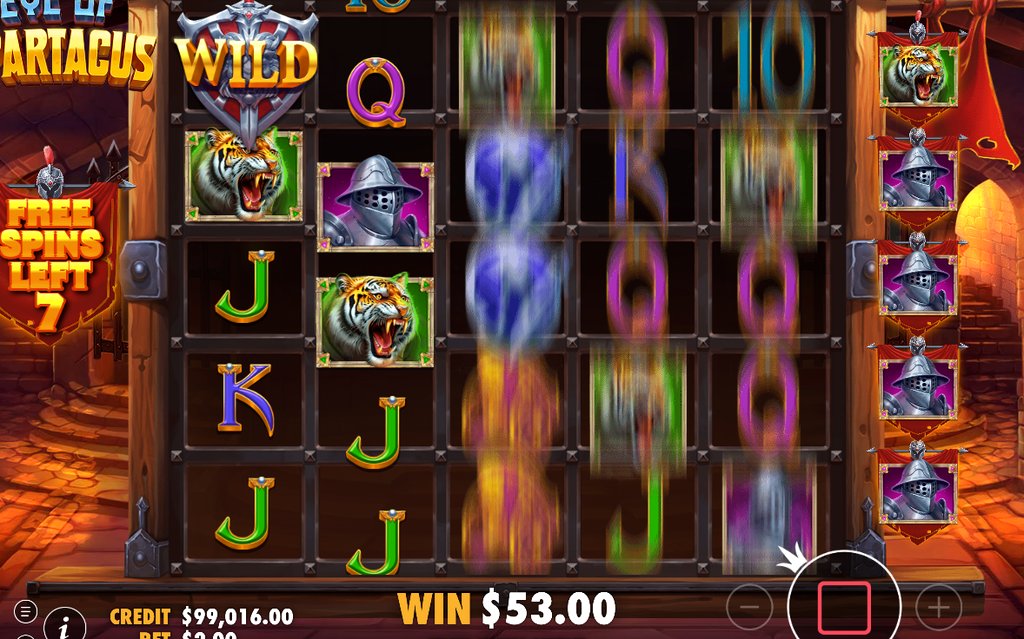 Free spins i den fackelupplysta fångkorridoren